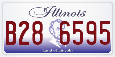 IL license plate B286595