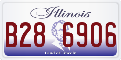 IL license plate B286906