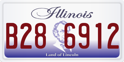 IL license plate B286912