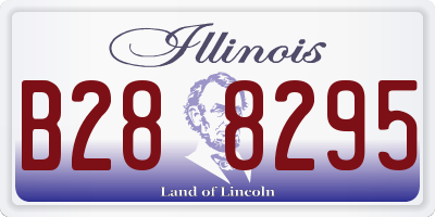 IL license plate B288295