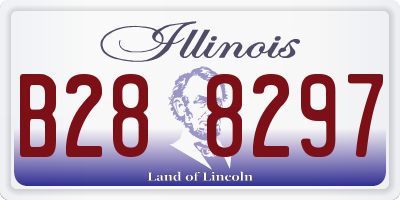 IL license plate B288297