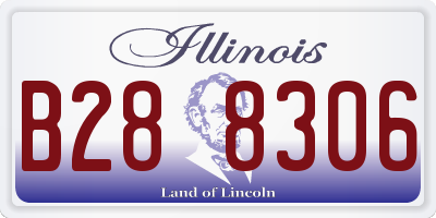 IL license plate B288306