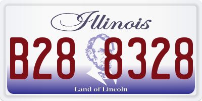 IL license plate B288328