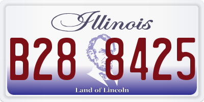 IL license plate B288425