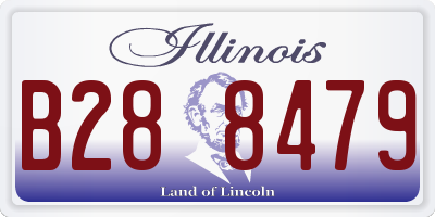 IL license plate B288479