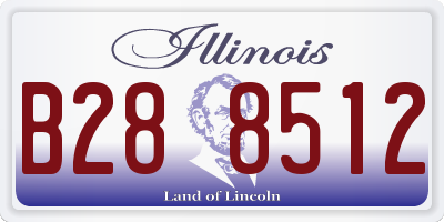 IL license plate B288512