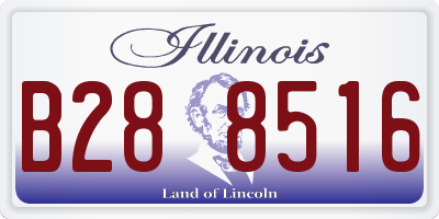 IL license plate B288516