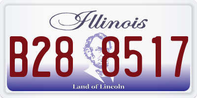 IL license plate B288517