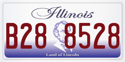 IL license plate B288528