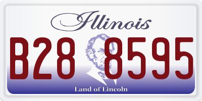 IL license plate B288595