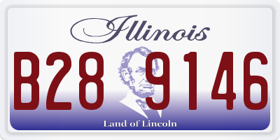 IL license plate B289146