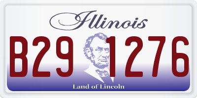 IL license plate B291276