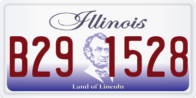 IL license plate B291528