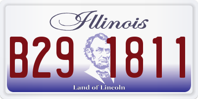 IL license plate B291811