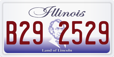 IL license plate B292529