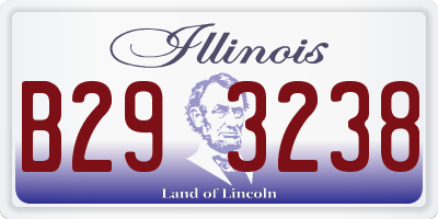 IL license plate B293238