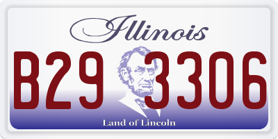 IL license plate B293306