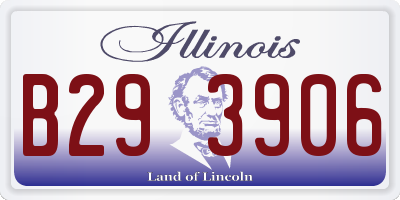IL license plate B293906