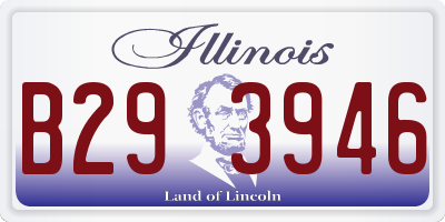 IL license plate B293946