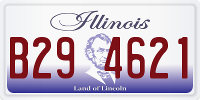 IL license plate B294621