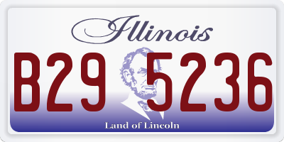 IL license plate B295236