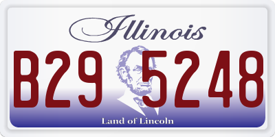 IL license plate B295248