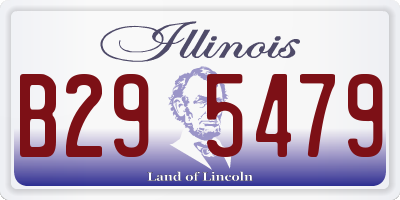 IL license plate B295479