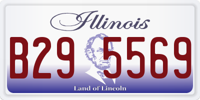 IL license plate B295569