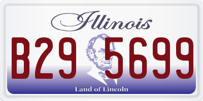 IL license plate B295699
