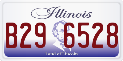 IL license plate B296528