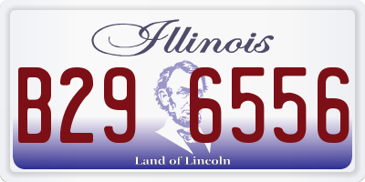 IL license plate B296556