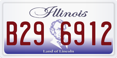 IL license plate B296912