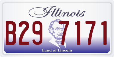 IL license plate B297171