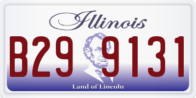 IL license plate B299131