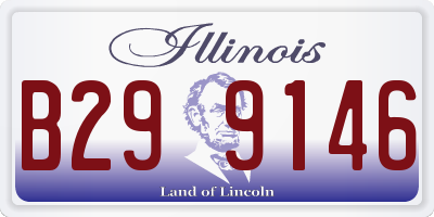 IL license plate B299146