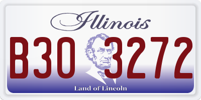 IL license plate B303272