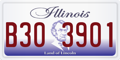 IL license plate B303901