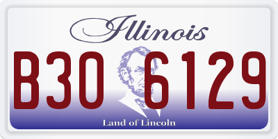 IL license plate B306129
