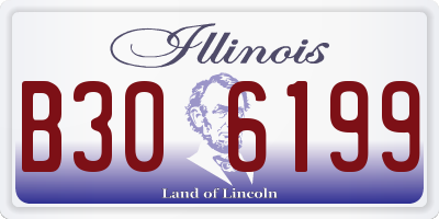 IL license plate B306199