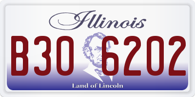 IL license plate B306202