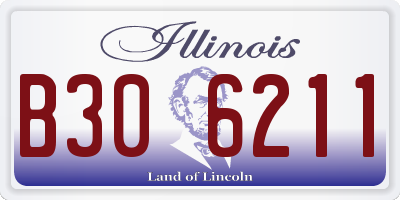 IL license plate B306211