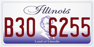 IL license plate B306255
