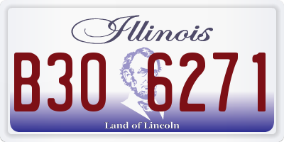 IL license plate B306271