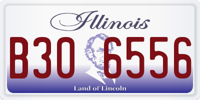 IL license plate B306556