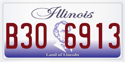 IL license plate B306913