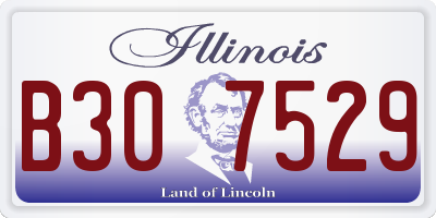 IL license plate B307529