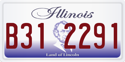 IL license plate B312291