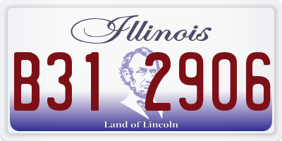IL license plate B312906