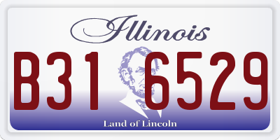 IL license plate B316529