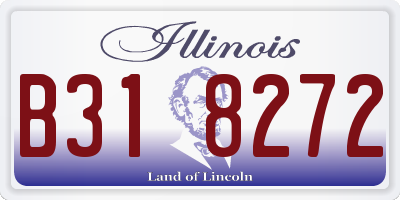 IL license plate B318272